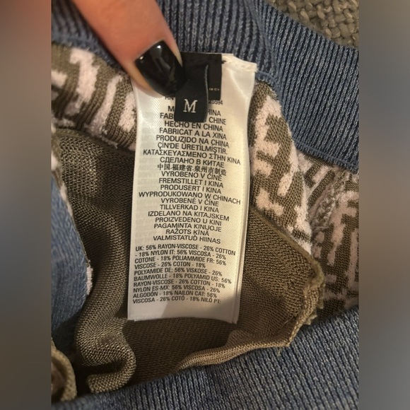 brand new Diesel Monogram Skirt M– 100% Authentic ( matching vest available)! - Picture 14 of 16